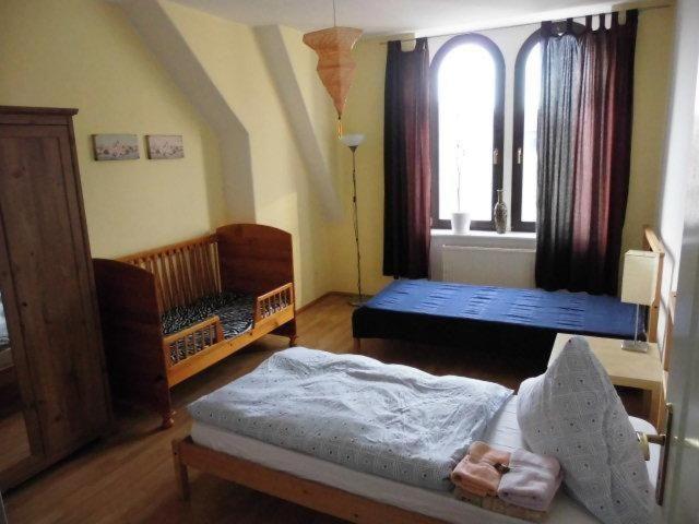 Sehr-Schoene-4-Raum-Maisonette-Fewo-Mit-110Qm-Balkon-Zentral-Preiswert-T7 Dresden Bagian luar foto